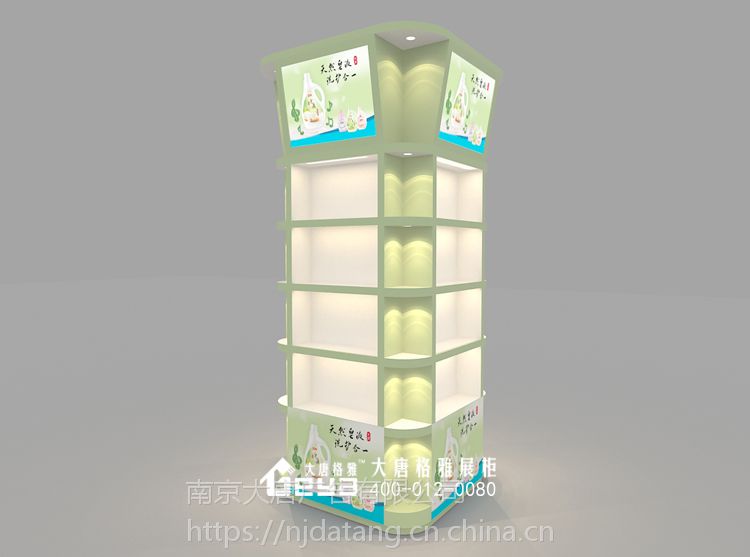 超市包柱立白洗衣液展示 提升销量的终极方案